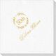 50th Wreath Deville Napkins Image 2 of 2